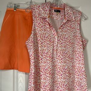 Greg Norman Golf skort set